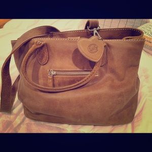 ROOTS GENUINE LEATHER BAG